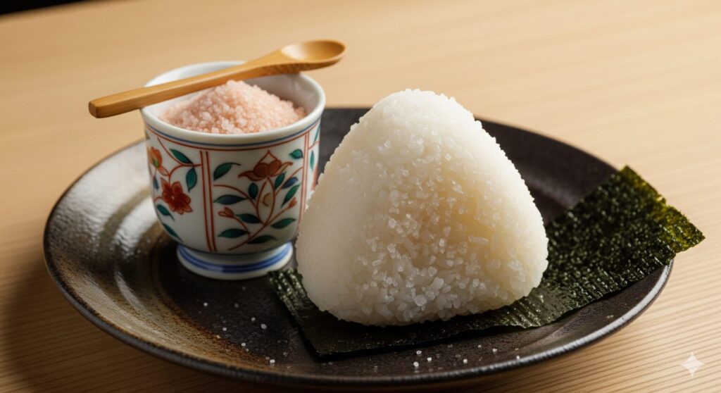 ろく助の塩を使ったプロの味