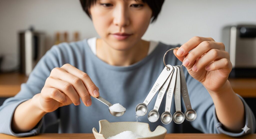 正確に計るなら計量スプーンが基本