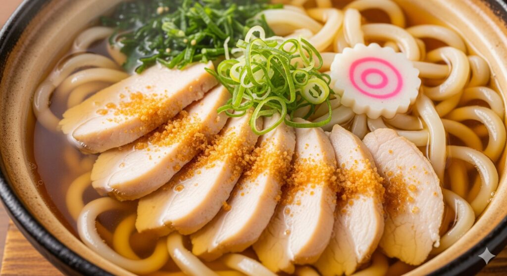 なか卯で人気の鶏塩うどんとは？