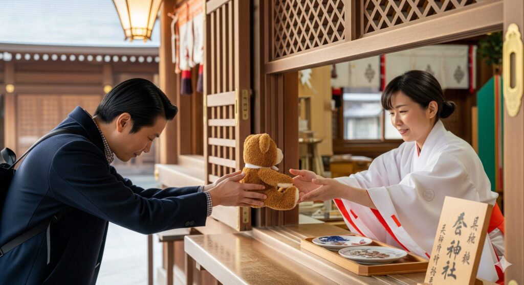 処分を神社にお願いする場合