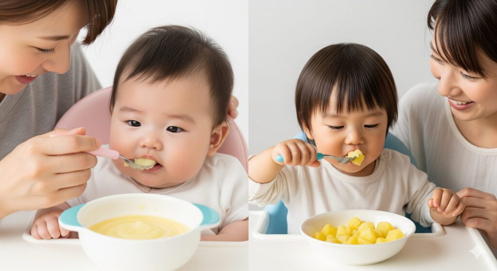 離乳食から幼児食へのステップアップ