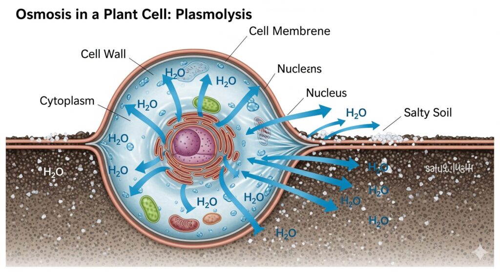 塩が雑草を枯らす効果の仕組み
