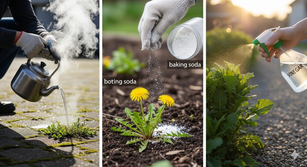 除草剤と塩以外の代用品を比較