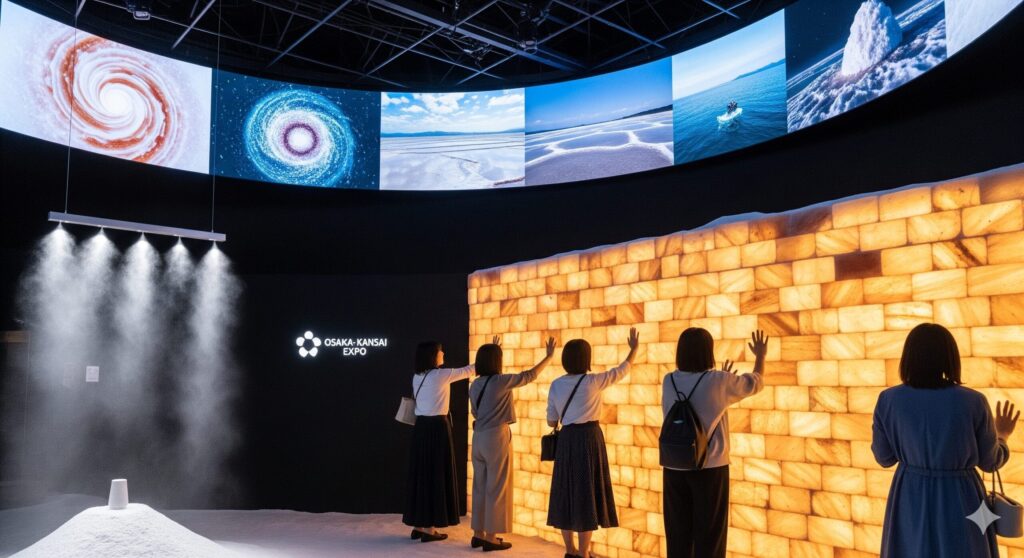 食べるだけじゃない！五感で楽しむ万博の塩体験