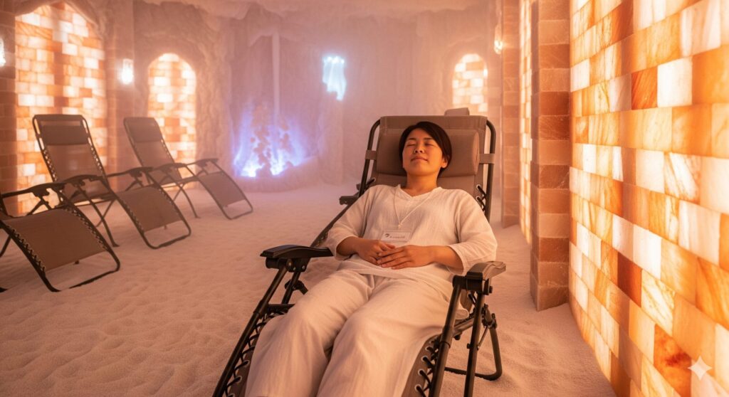 岩塩のヒーリングやマッサージ効果