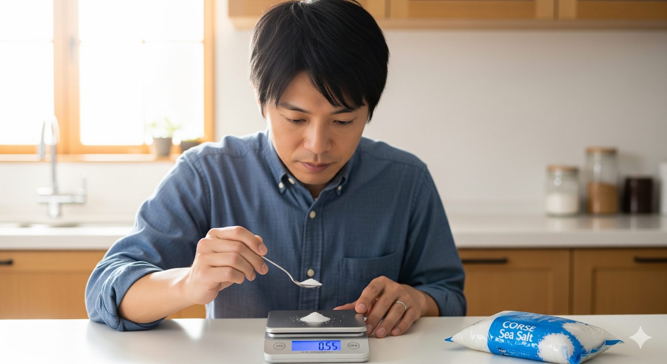 塩ひとつまみは何グラム？定義と基本の計量