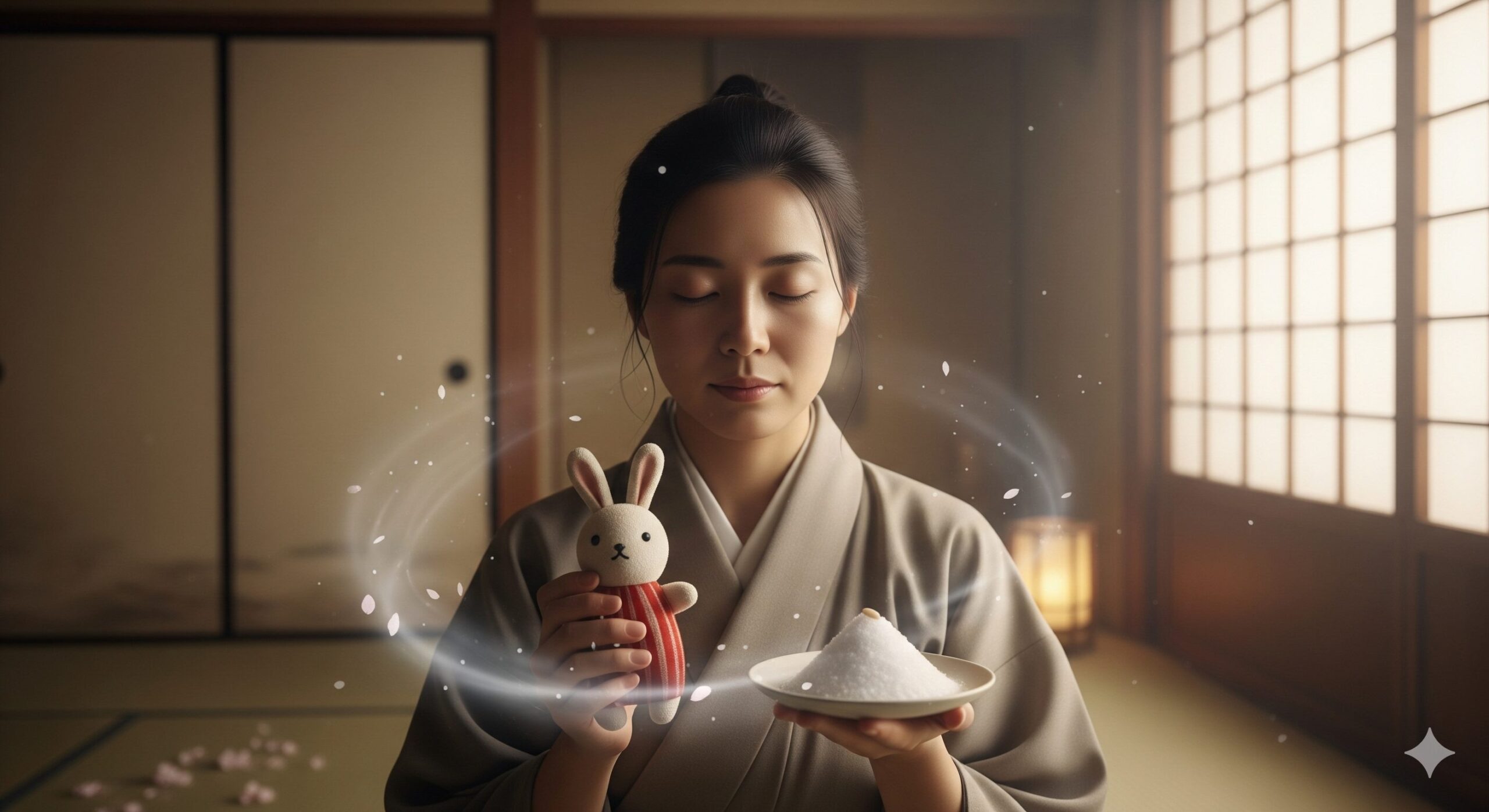 ぬいぐるみ 捨て方 塩を使うスピリチュアルな理由
